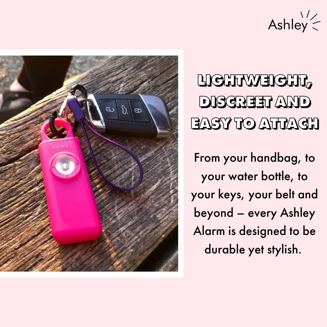 Janssen Ave. Florist & Gifts - Ahh-larm.....Super loud personal alarm. 115  decimal with led safety light. Put it on your purse, backpack, leash or key  chain. Push the panic button and the